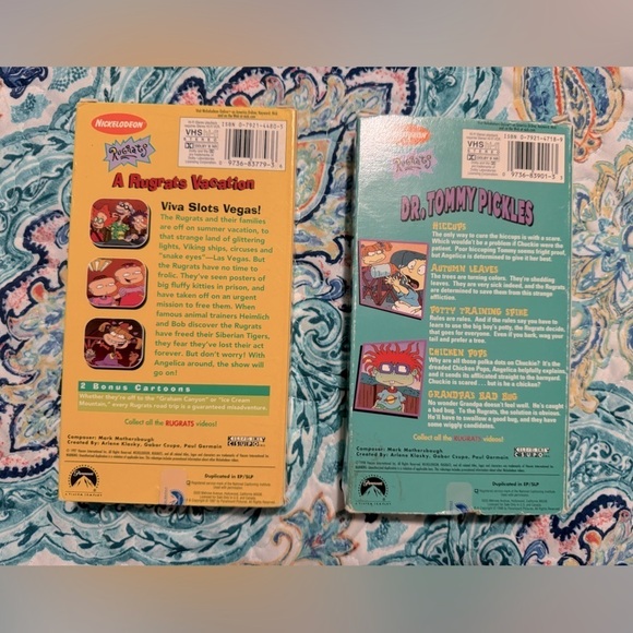 2 Vintage Rugrat’s VHS Tapes - Picture 2 of 5